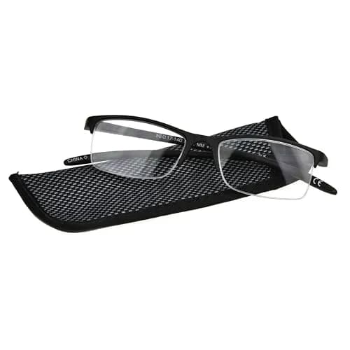 Foster Grant Paolo Square Reading Glasses 2.5 Diopters (59mm Lens Width) | Scratch & Impact Resistant - view 2