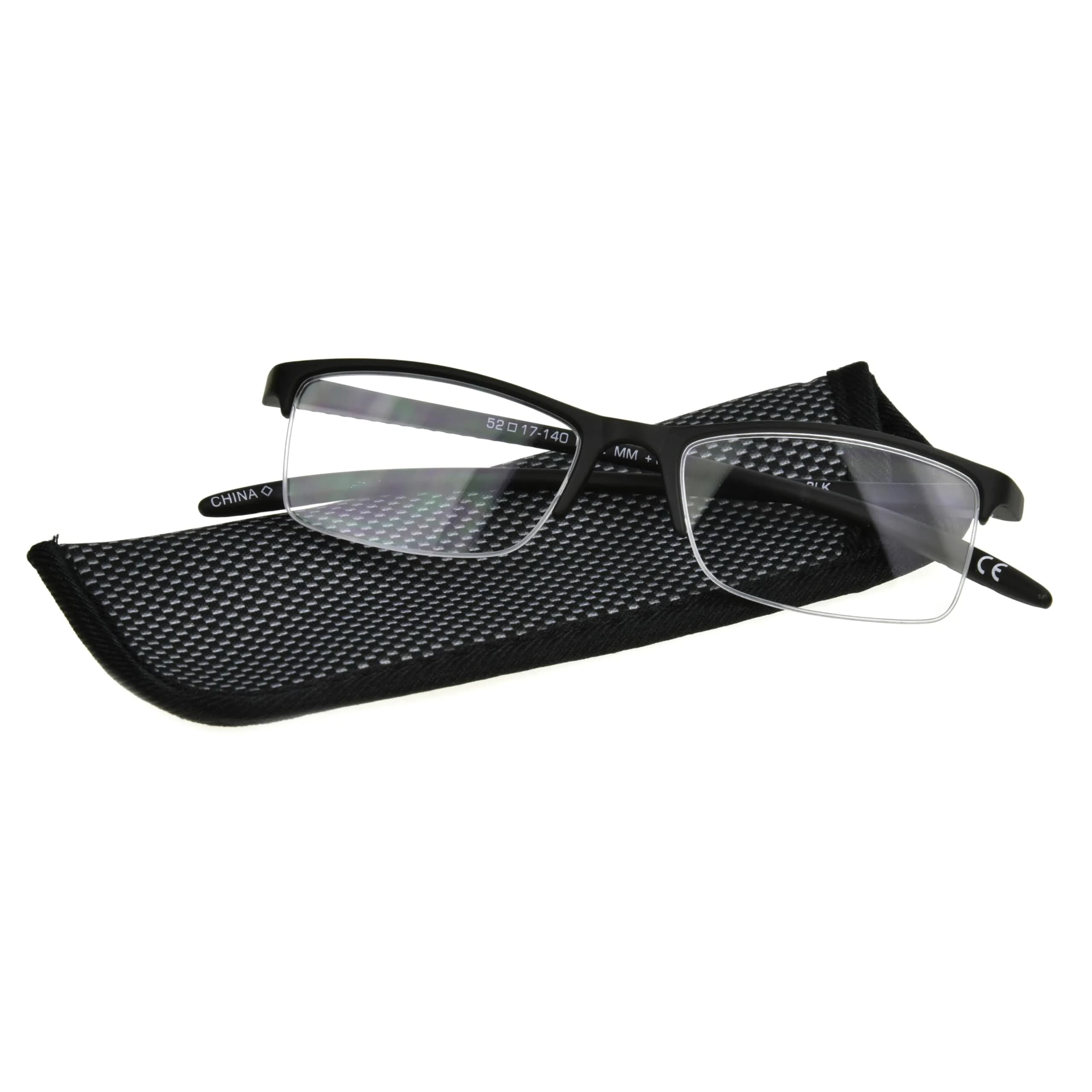 Foster Grant Paolo Rectangular Reading Glasses 59mm (2.32 in) +1.25 Diopter | Scratch & Impact Resistant thumbnail 2
