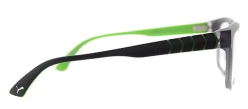 Ray-Ban Junior Kids' RY1555 Square Prescription Eyeglass Frames, 48 mm | Blue Fluorescent/ Demo Lens thumbnail 3