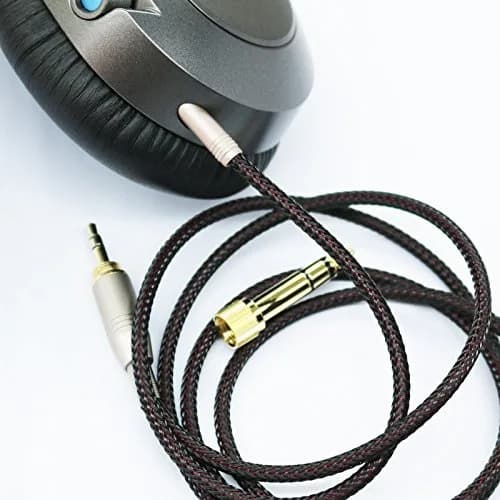 NEW NEOMUSICIA 1.2m 3.9ft Replacement Audio Cable for Sennheiser HD6 HD7 HD8 Headphones | High-Quality, Compatible, Durable thumbnail 3