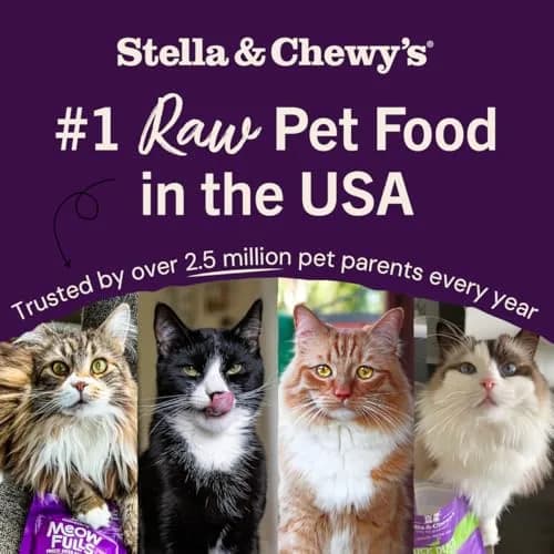Stella & Chewy's Freeze-Dried Raw Duck & Goose Cat Food 227 g (8 oz) | Complete Nutrition for All Life Stages thumbnail 7