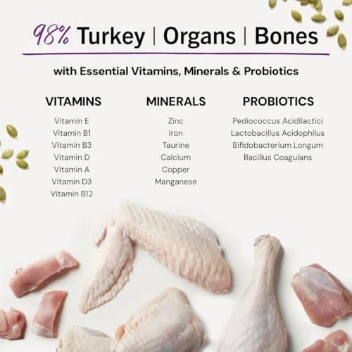 Stella & Chewy's Freeze-Dried Raw Cat Dinner Morsels Turkey Recipe 227 g (8 oz) | 98% Farm-Raised Meat & Organs thumbnail 8