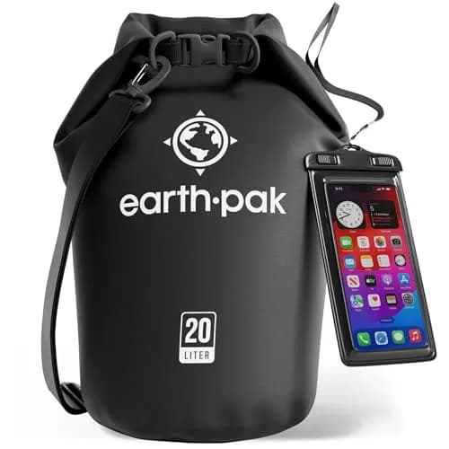 Earth Pak 20L Waterproof Dry Bag Roll Top Sack | 20L (0.7 cu ft) thumbnail 1