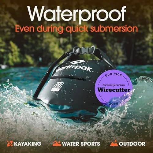 Earth Pak 20L Waterproof Dry Bag Roll Top Sack | 20L (0.7 cu ft) thumbnail 3