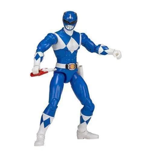 Power Rangers Mighty Morphin Blue Ranger Legacy Figure 16.5 cm (6.5") | Collectible Action Figure with Build-a-Megazord Piece thumbnail 1