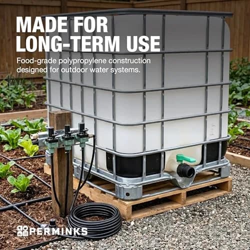 PERMINKS S60x6 IBC Tote Adapter with 2" NPT Fitting | Converts 275-330 Gal Tanks to Standard Plumbing thumbnail 7