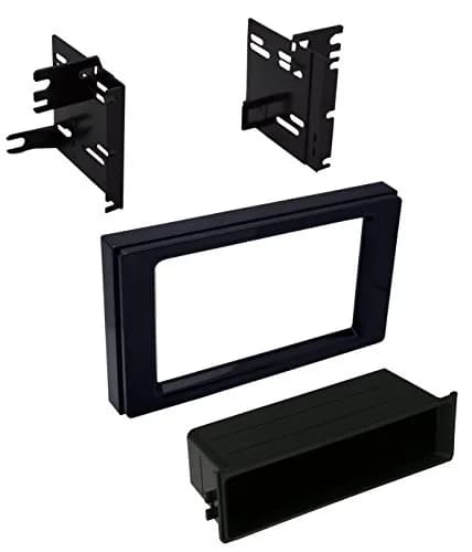 American International TOYK932GB Single/Double DIN Dash Kit w/Pocket for 2016 Toyota Prius | Factory Look & Durable Fit thumbnail 1