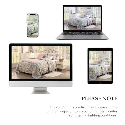 Greenland Home Fashions Durango Quilt Set Full/Queen | Rustic Earth Tones, 100% Cotton, Oversized thumbnail 8