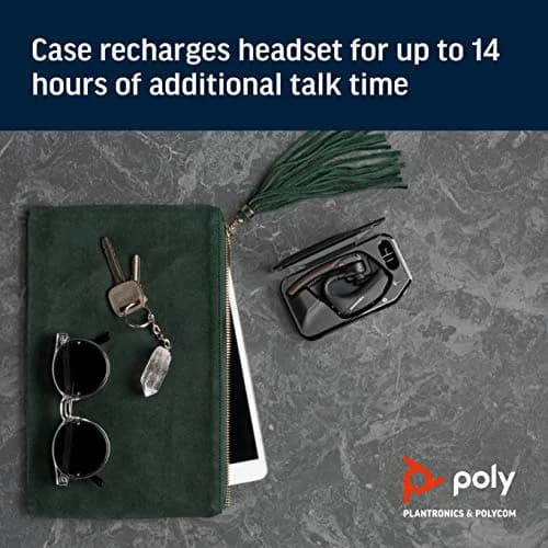 PLT Voyager 5200 Charge Case with Docking Stand | Extended 14-Hour Power for Bluetooth Headsets thumbnail 4