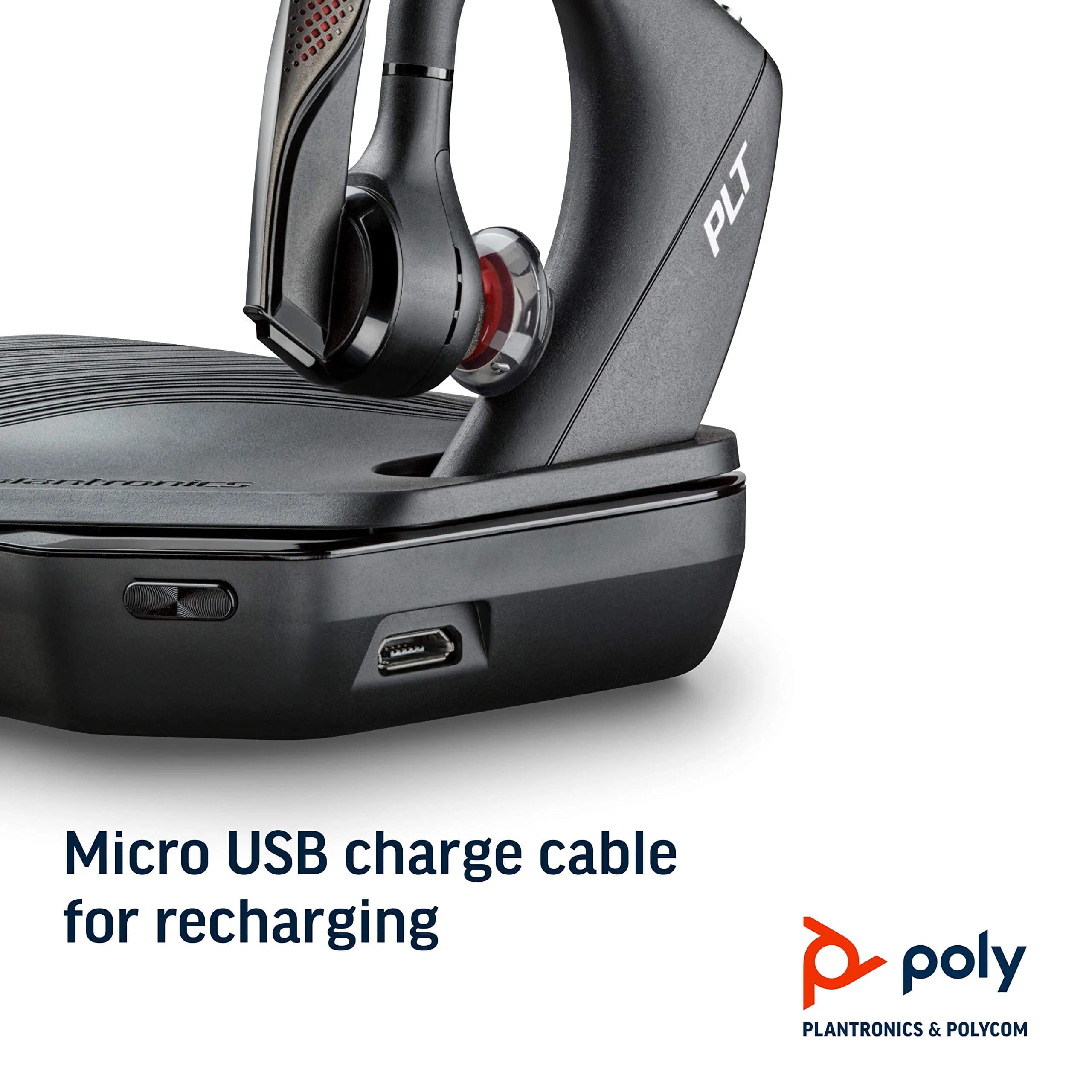 PLT Voyager 5200 Charge Case with Docking Stand | Extended 14-Hour Power for Bluetooth Headsets - view 5