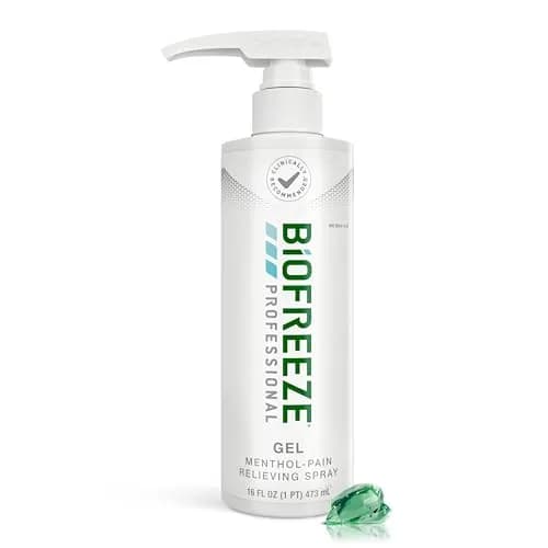 Biofreeze Professional Strength Pain Relief Gel, 16 Fl Oz | Menthol Cooling Formula for Muscles & Joints thumbnail 1