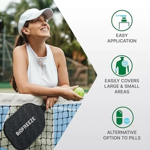 Biofreeze Professional Strength Pain Relief Gel, 16 Fl Oz | Menthol Cooling Formula for Muscles & Joints thumbnail 4