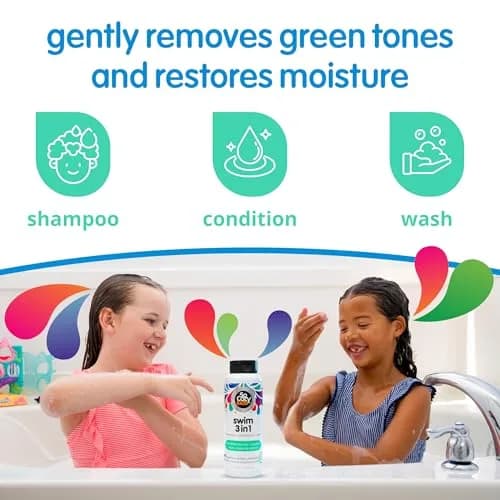 SoCozy Kids Swim 3-in-1 Shampoo, Conditioner & Body Wash 311ml (10.5 Fl Oz) | Removes Pool Chlorine & Salt thumbnail 3