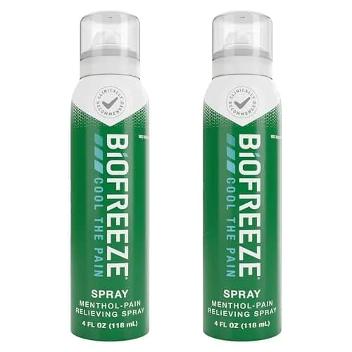 Biofreeze Menthol Pain Relief Spray 2 Pack, 236ml (8 Fl Oz) | Cooling Relief for Muscles & Joints thumbnail 1