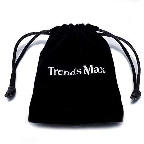 Trendsmax Mens Cross Pendant Necklace 26inch | Stainless Steel Gold Silver Byzantine Chain thumbnail 6
