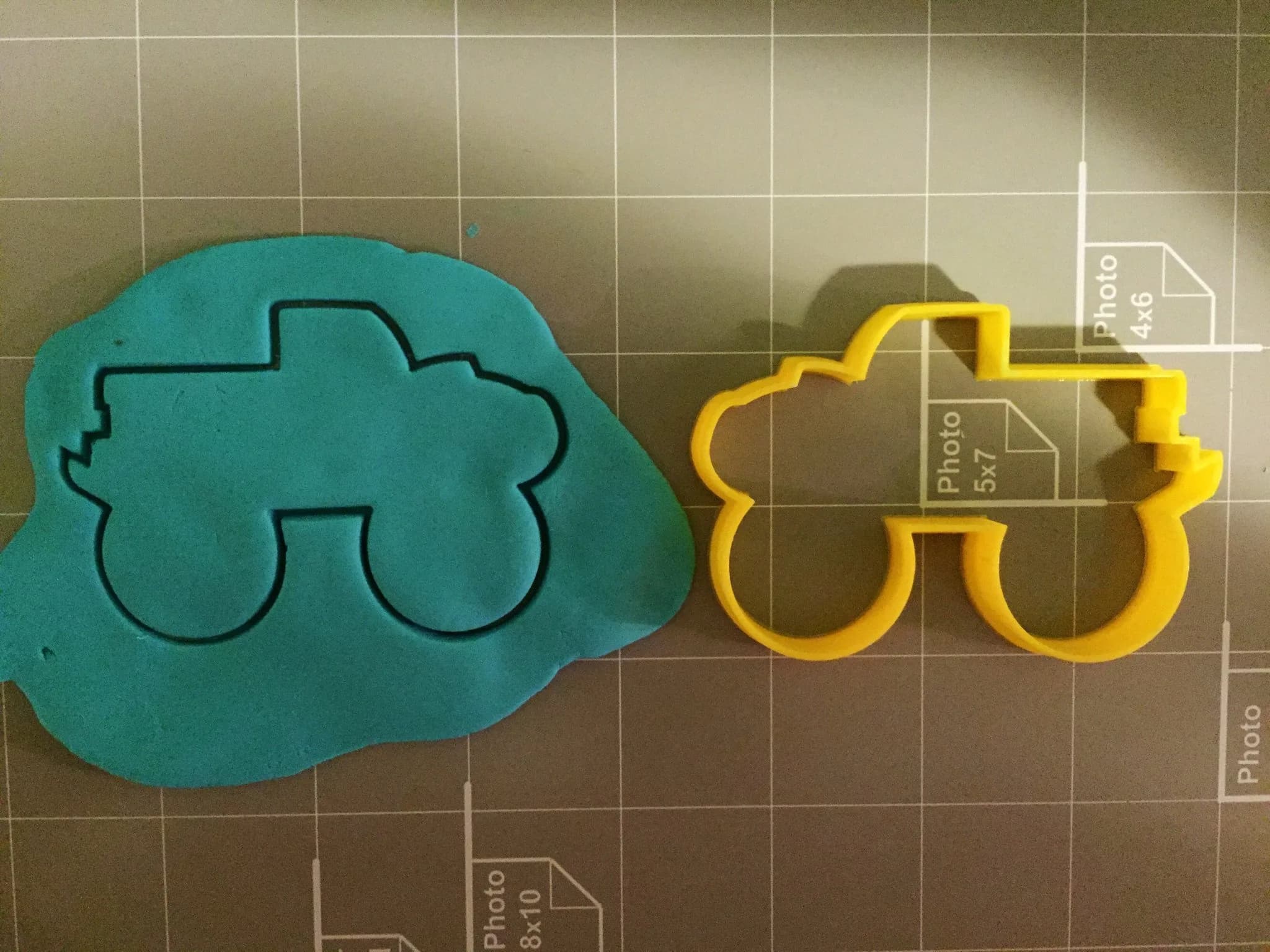 Cookie Cutz Monster Truck Cookie Cutter 3 inch | Durable, Reusable & Food Safe