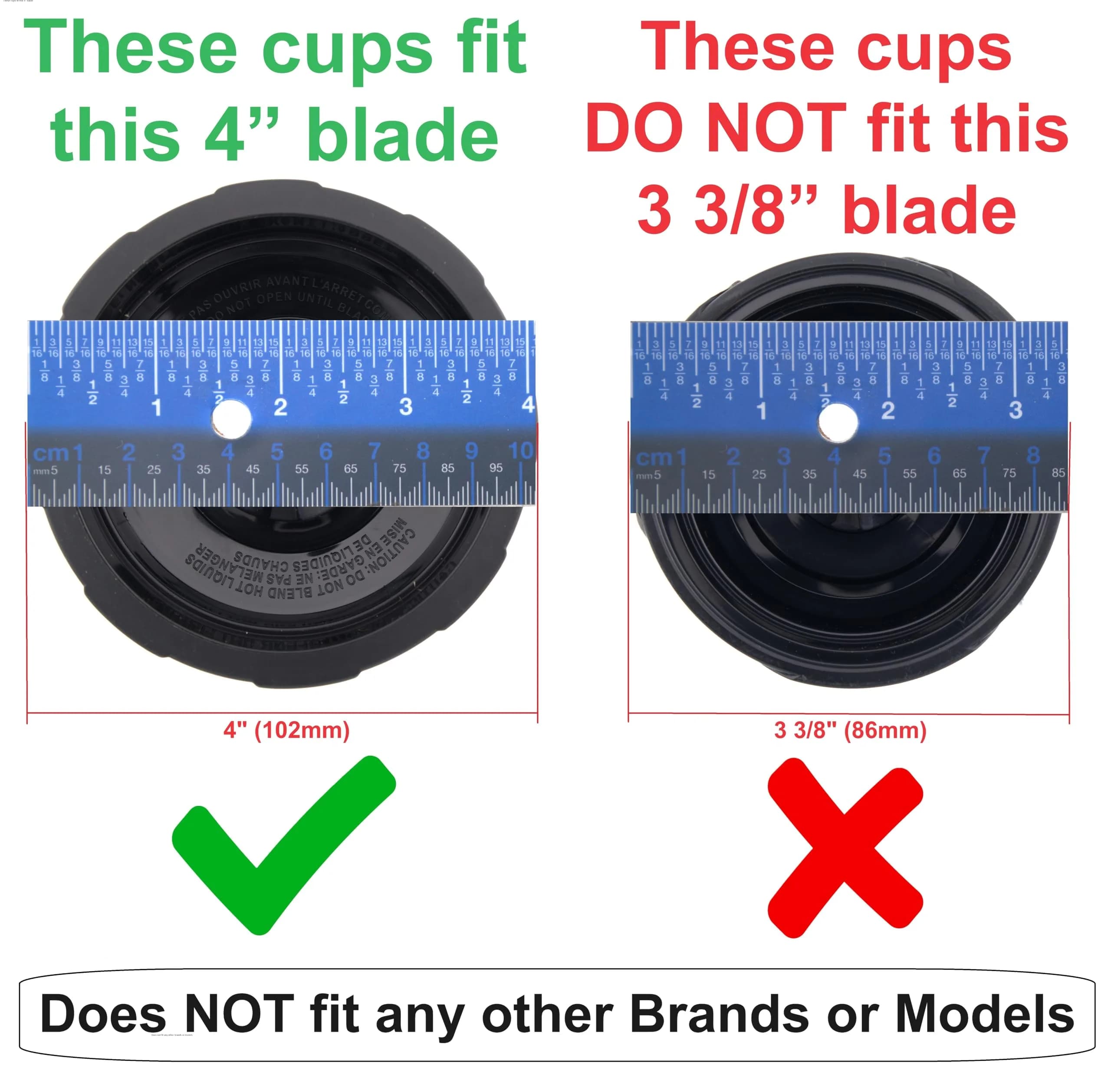 Blendin 18 oz (532 ml) Replacement Cups with Sip N Seal Lids - 2 Pack | Compatible with Nutri Ninja Auto-iQ 1000w Series & Duo Blenders - view 5