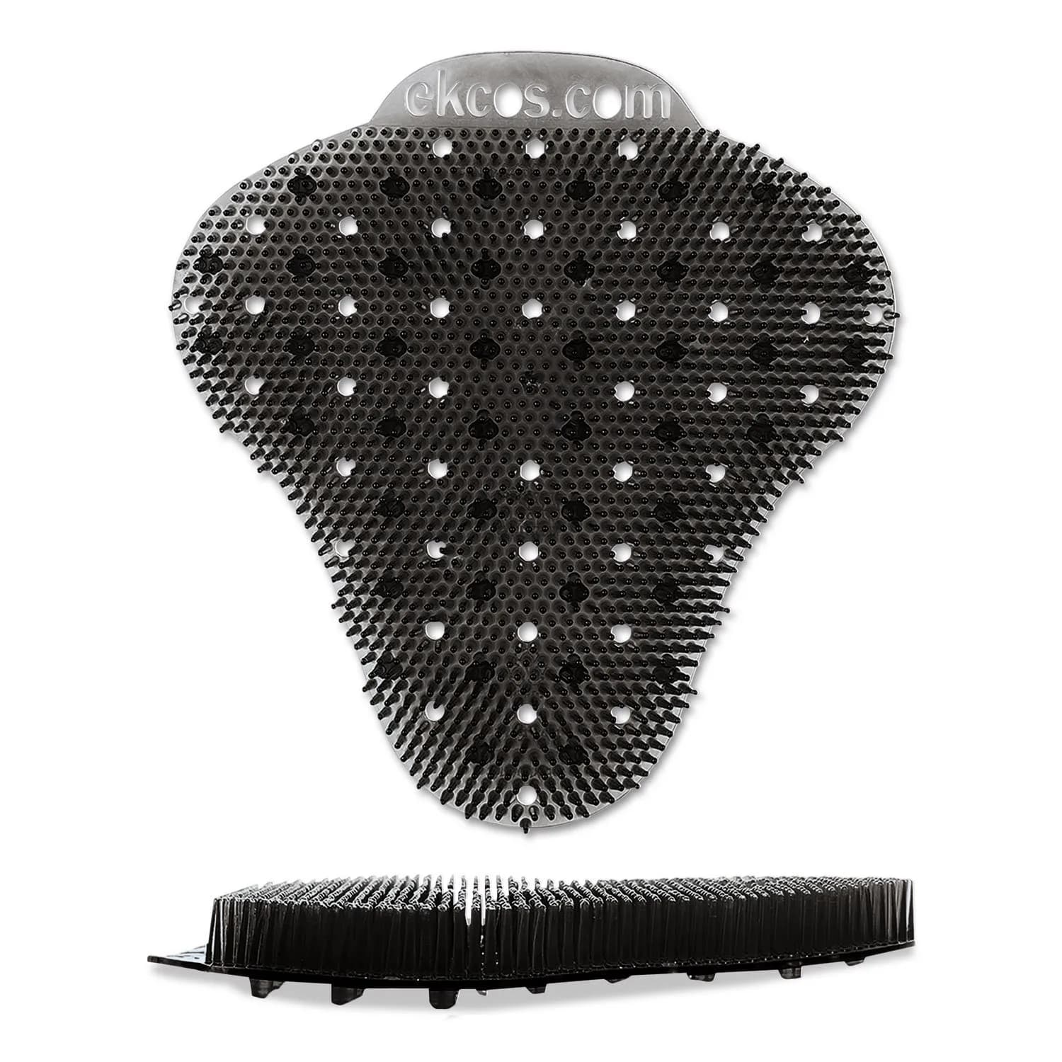 Diversey Ekcos EKS-7BK-12 Urinal Screen 60 Days Anti-Splash Mint Scent Black | Protects Floors & Odors — Mint