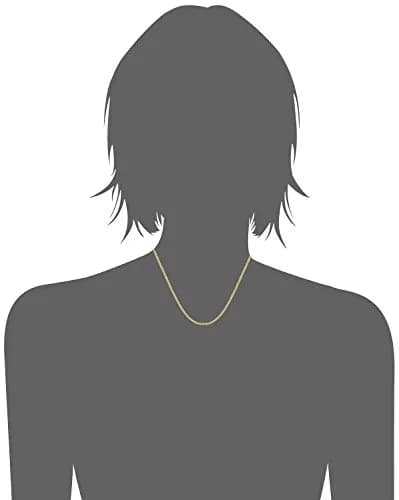Kooljewelry 14k Gold Filled Rope Chain Necklace 40.64cm (16 inch) | Timeless Unisex Adult Style thumbnail 5