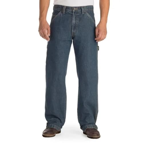 Levi Strauss Signature Gold Men's Carpenter Jeans 36W x 34L (91.4cm x 86.4cm) | Durable Workwear for Indian Climates thumbnail 1