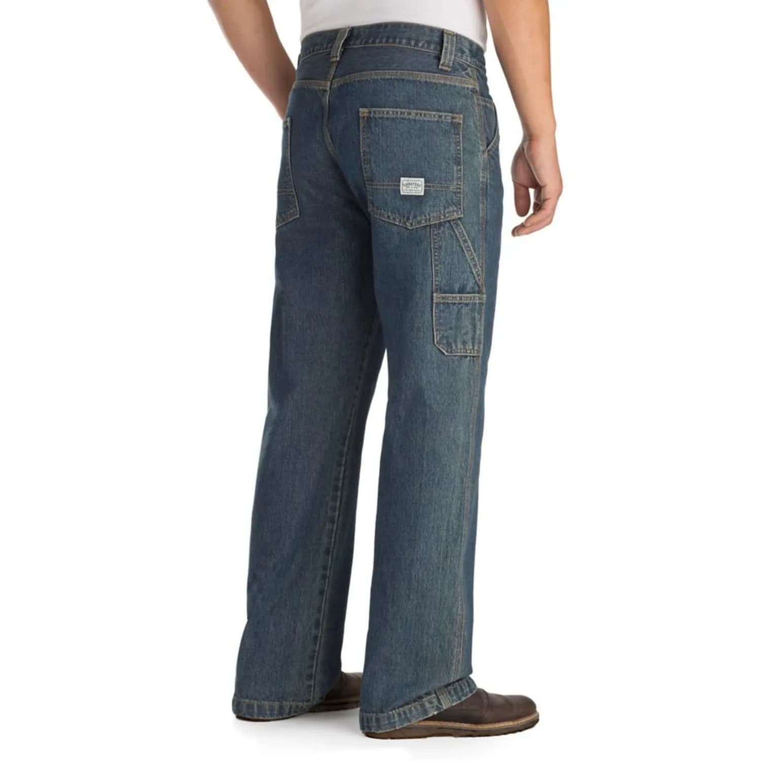 Levi Strauss Signature Gold Men's Carpenter Jeans 36W x 34L (91.4cm x 86.4cm) | Durable Workwear for Indian Climates - view 2