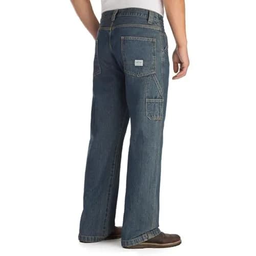 Levi Strauss Signature Gold Men's Carpenter Jeans 36W x 34L (91.4cm x 86.4cm) | Durable Workwear for Indian Climates thumbnail 2