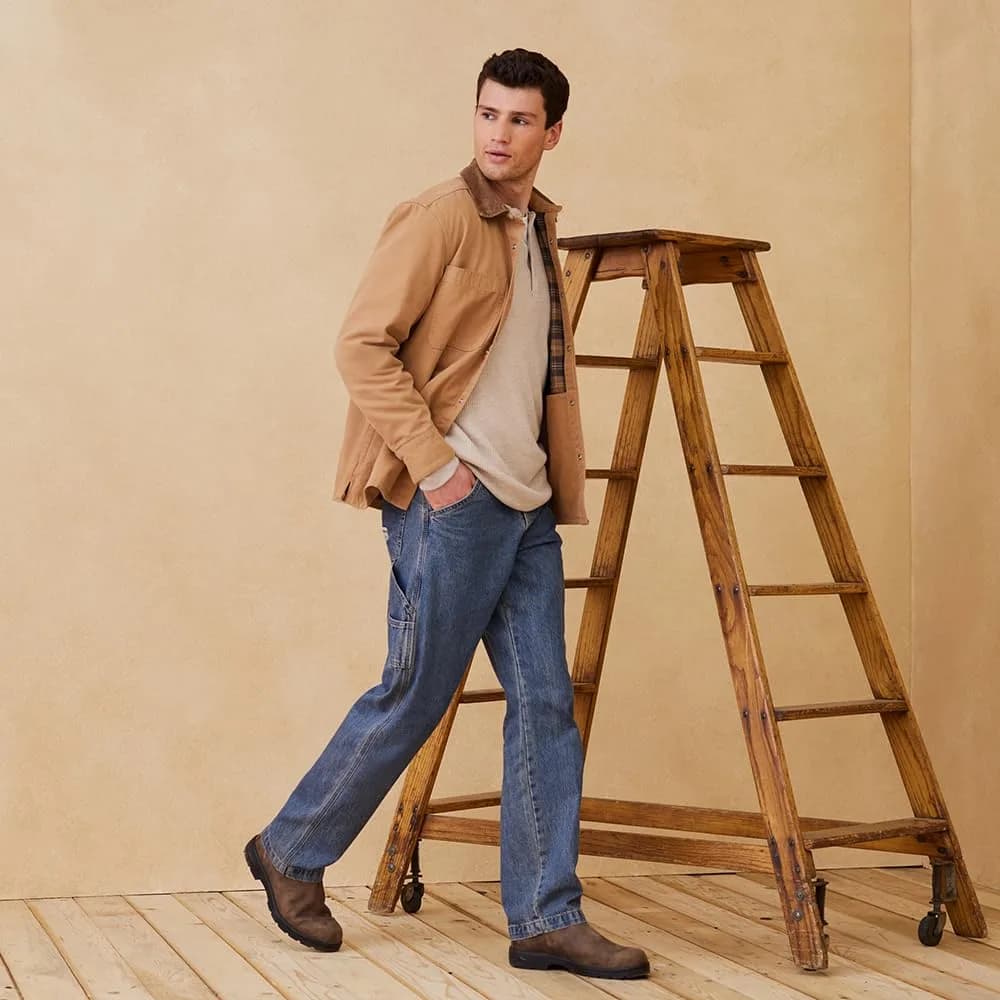 Levi Strauss Signature Gold Men's Carpenter Jeans 36W x 34L (91.4cm x 86.4cm) | Durable Workwear for Indian Climates - view 3
