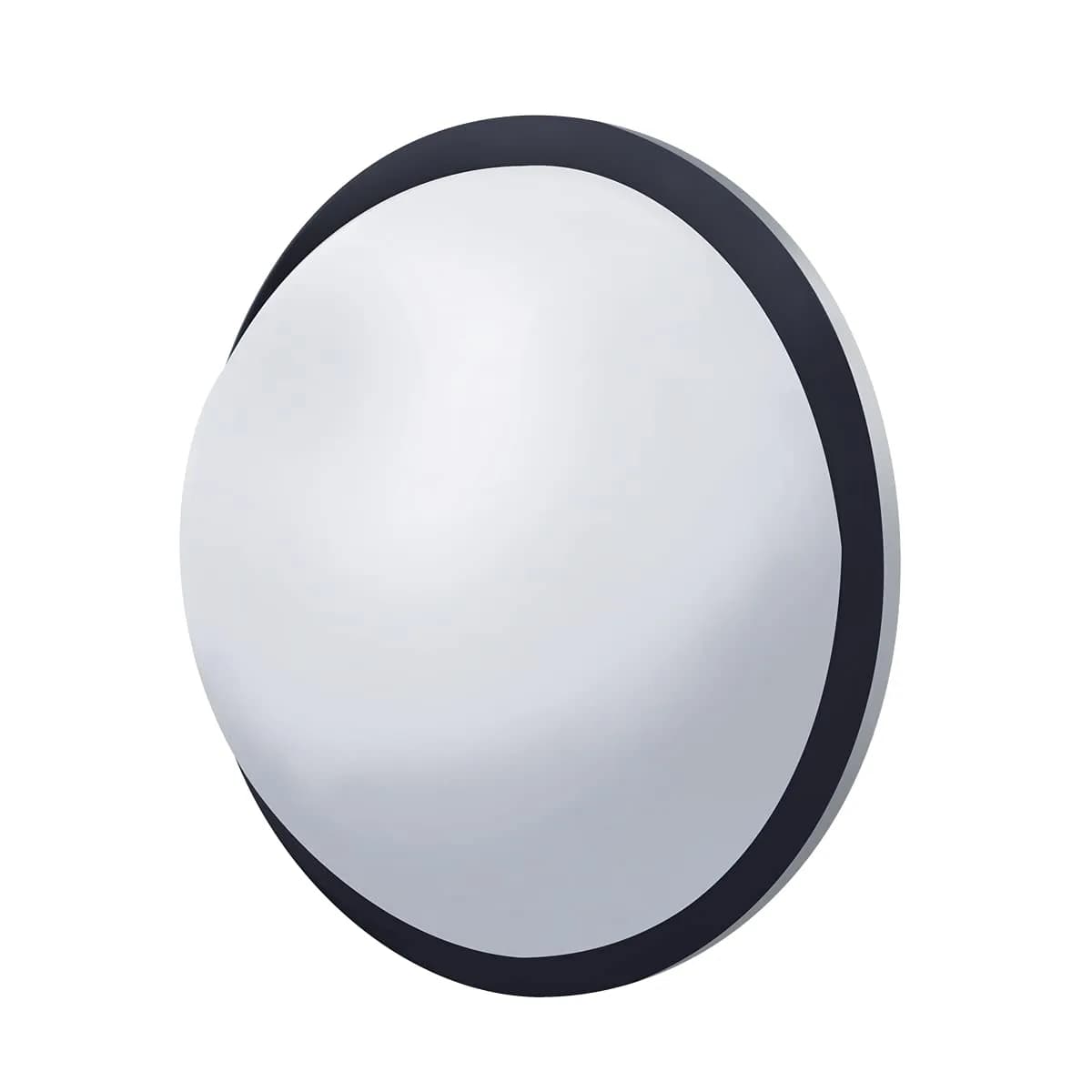 United Pacific 8 1/2" Stainless Steel Convex Fisheye Mirror, Chrome | Wide Angle Visibility for Trucks & SUVs