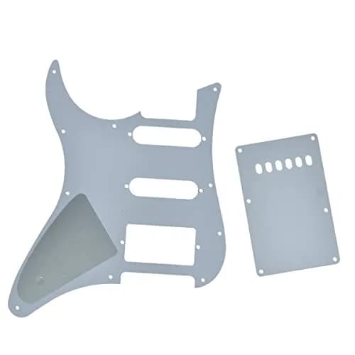 KAISH Guitar HSS Pickguard and Tremolo Trem Cover Back Plate | Fits Yamaha Pacifica White Pearl thumbnail 2