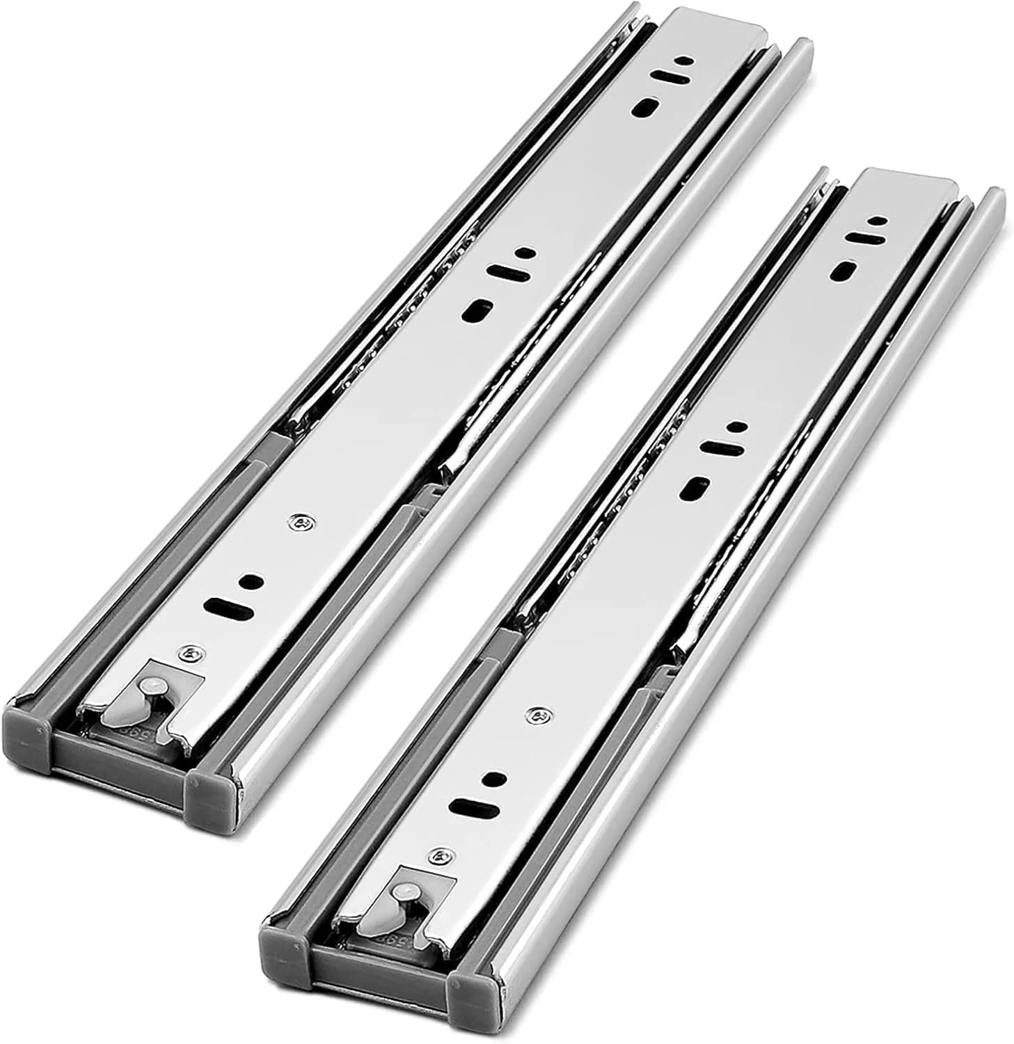 Gobrico 16 inch Drawer Slides 10 Pair | Heavy Duty Full Extension Soft Close Rails