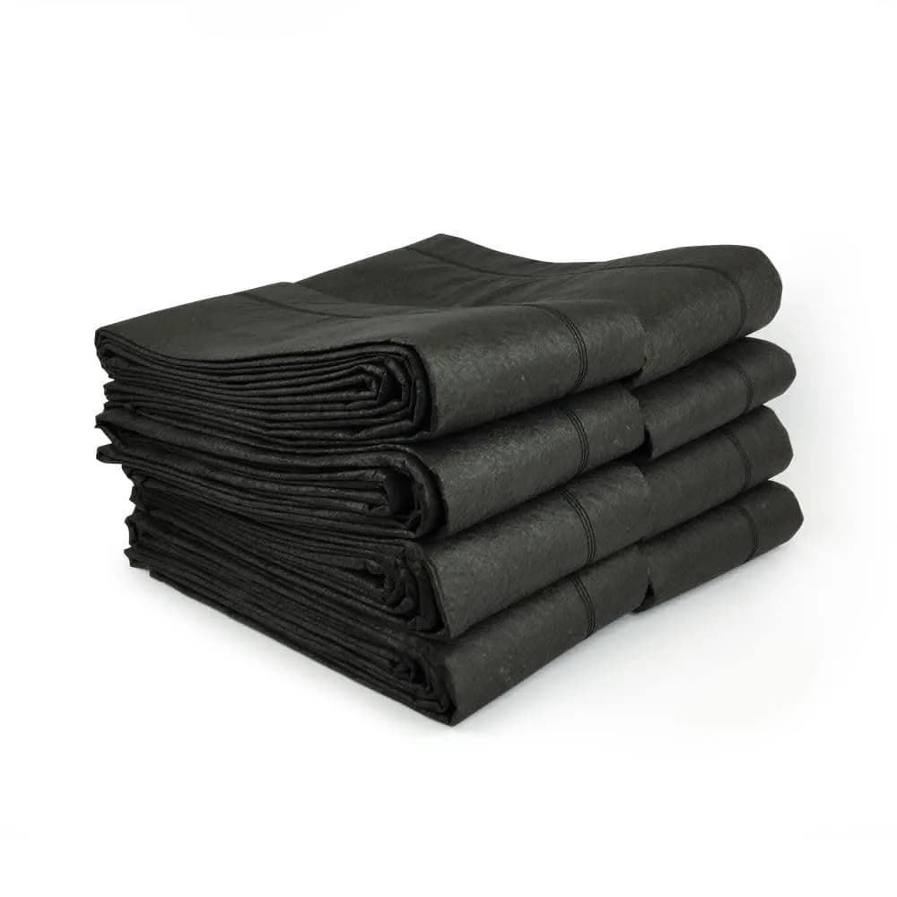Quick Dam QD617-8 Water-Activated Flood Barriers 8 Pack Black 3.5in High | Control Flood Water Indoors & Outdoors - main product image