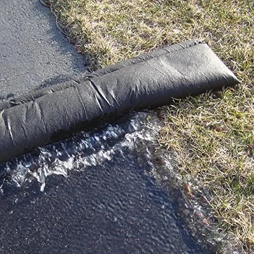 Quick Dam QD617-8 Water-Activated Flood Barriers 8 Pack Black 3.5in High | Control Flood Water Indoors & Outdoors thumbnail 6