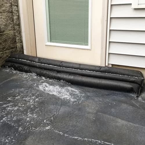 Quick Dam QD65-26 Water-Activated Flood Barriers, 26 Pack, Black | Flood Control Solution thumbnail 2