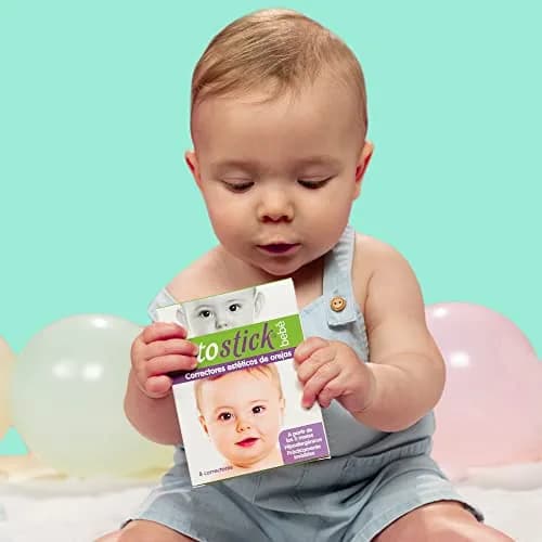 Otostick Baby Ear Corrector 8 Count Transparent Silicone | Corrects Prominent Ears from 3 Months thumbnail 6
