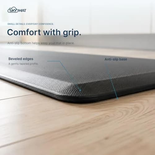 Sky Solutions Anti Fatigue Kitchen Mat 51cm x 82cm (20in x 32in) | Comfort Floor Mat for Standing thumbnail 6