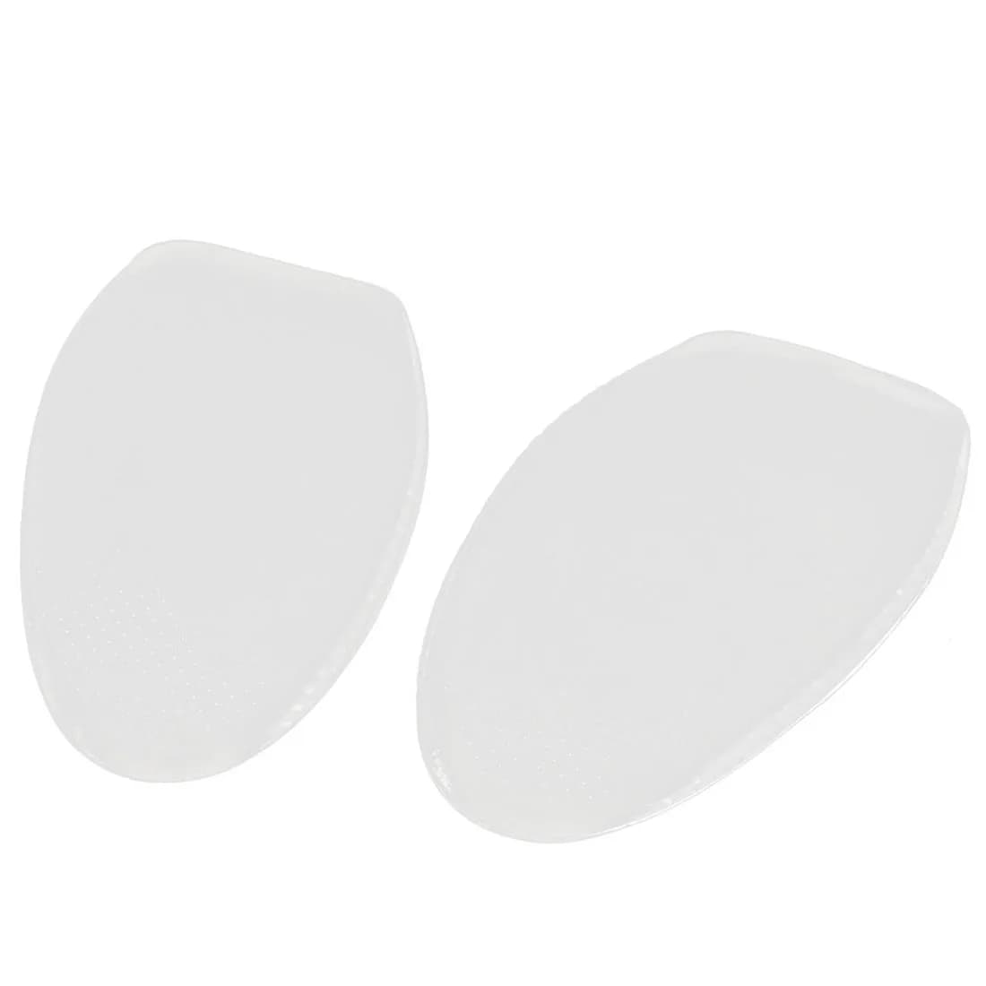 uxcell Silicone Gel Half Sole Cushions Pad Insoles Clear | Low Arch Support for All Shoes - main product image