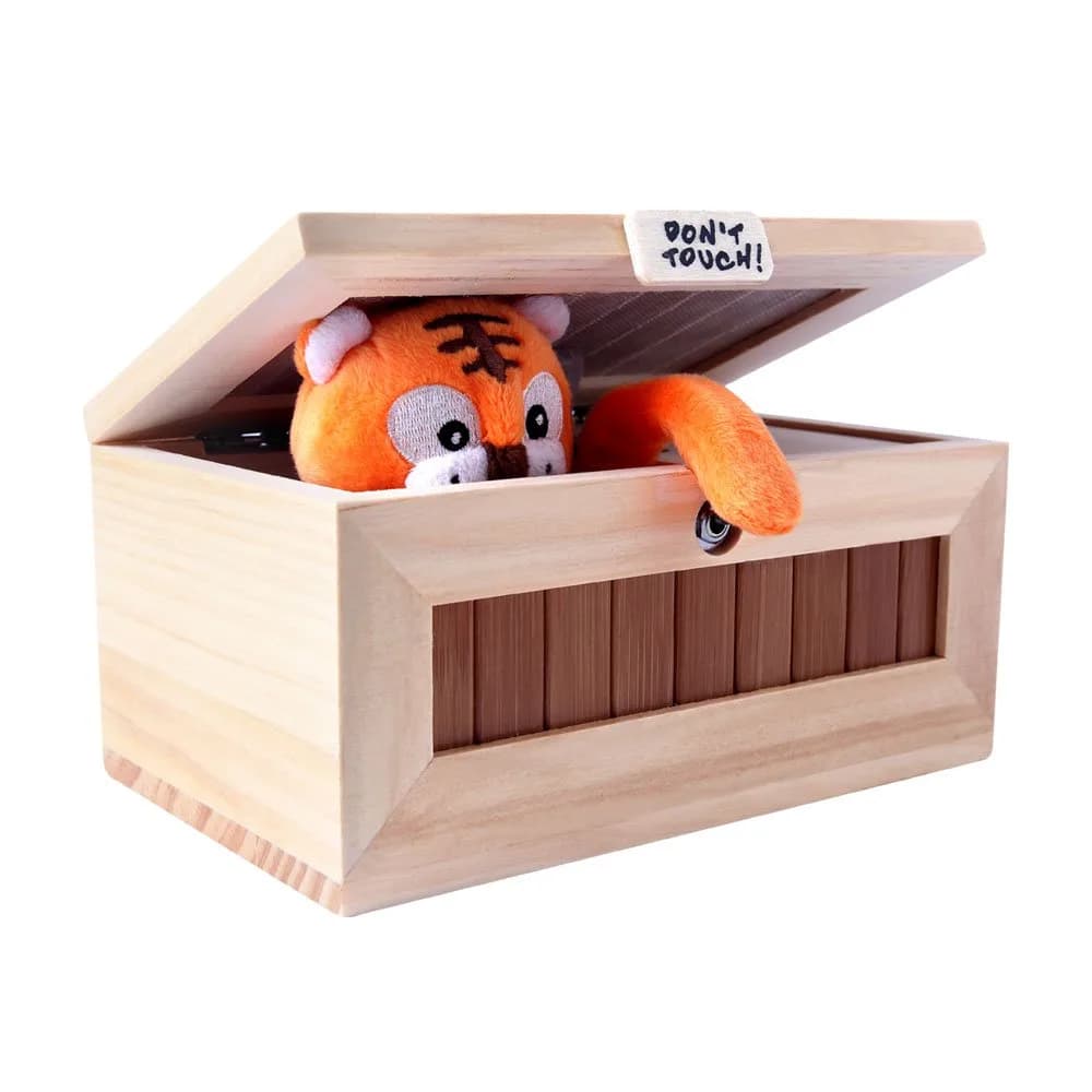 XINHOME Don't Touch Useless Box with Attitude | Surprises & Practical Joke Toy (Medium, Multicolor) — Multicolor