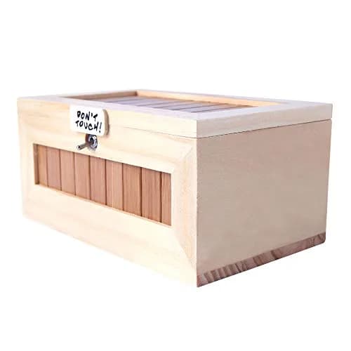 XINHOME Don't Touch Useless Box with Attitude | Surprises & Practical Joke Toy (Medium, Multicolor) thumbnail 4