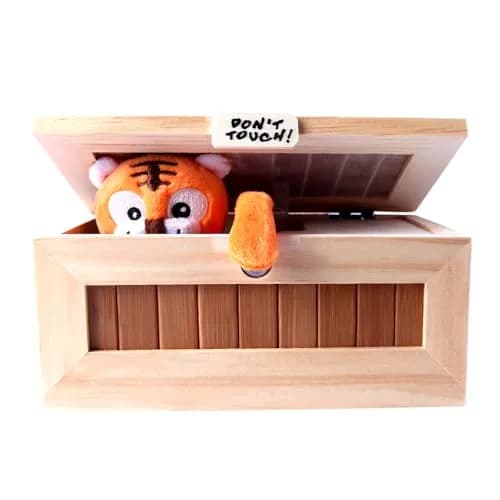XINHOME Don't Touch Useless Box with Attitude | Surprises & Practical Joke Toy (Medium, Multicolor) thumbnail 3