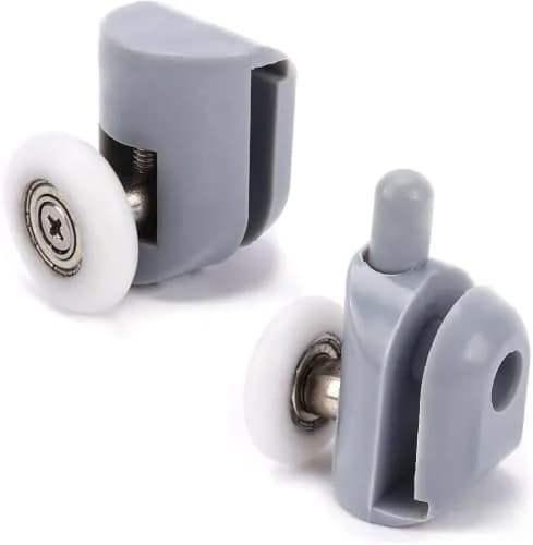 Smooth Shower Door Rollers Set of 8 | 23mm Diameter Home Bathroom Replacement Parts thumbnail 7
