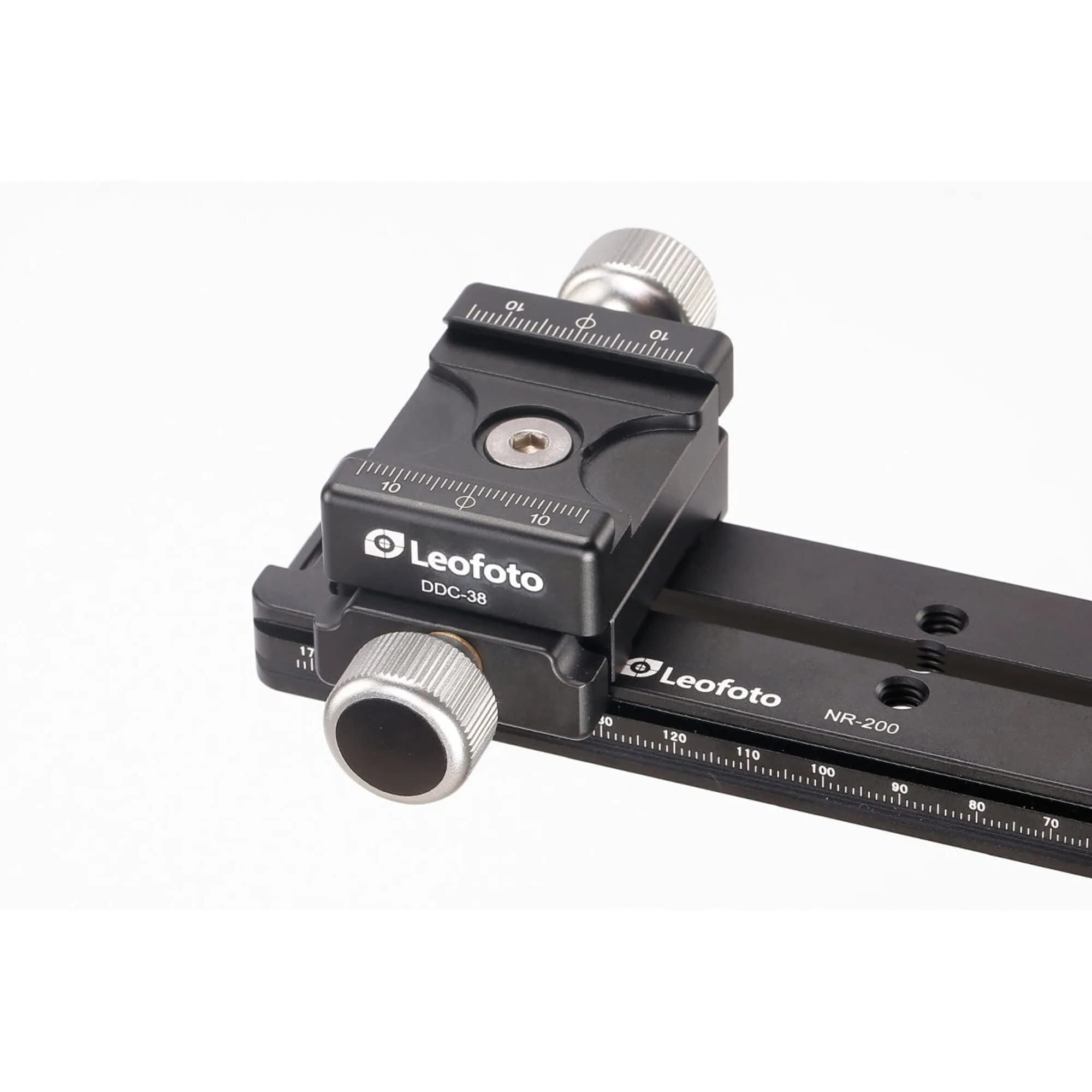 LEOFOTO 38mm DDC-38 Twin/Double Clamp Set | Arca Compatible Camera Support Clamp