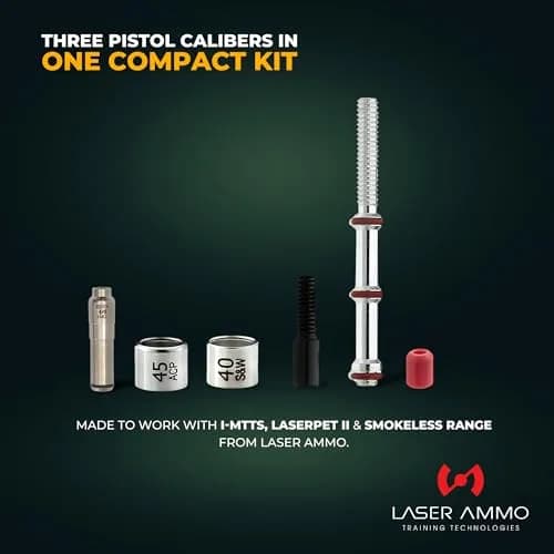 Laser Ammo SureStrike Training Laser Ultimate LE Edition | Works with 9mm/40S&W/45ACP | Class 1, 3.5mW | Invisible Laser thumbnail 3