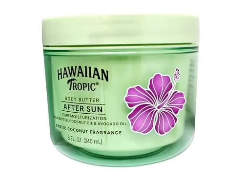 Hawaiian Tropic Coconut After Sun Body Butter 473ml (16 Fl Oz) Twin Pack | Hydrates & Soothes Sun-Exposed Skin — 7.03 Fl Oz