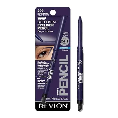 REVLON ColorStay Pencil Waterproof Eyeliner 0.01 oz | Longwear, Smudge-Proof, 24HR thumbnail 1