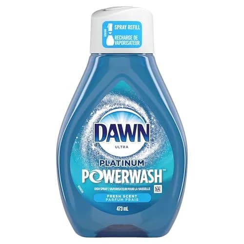Dawn Platinum Powerwash Dish Spray Fresh Scent Refill 473ml (16 Fl Oz) | Grease Cleaning Power thumbnail 1