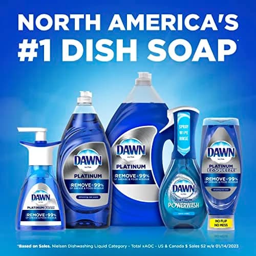 Dawn Platinum Powerwash Dish Spray Fresh Scent Refill 473ml (16 Fl Oz) | Grease Cleaning Power thumbnail 8