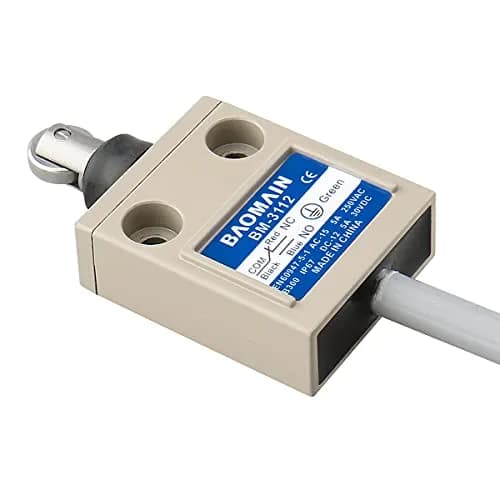 Baomain Limit Switch BM-3112 Sealed Parallel Roller, SPDT, 5A, IP67 | Heavy-Duty Industrial Control thumbnail 6