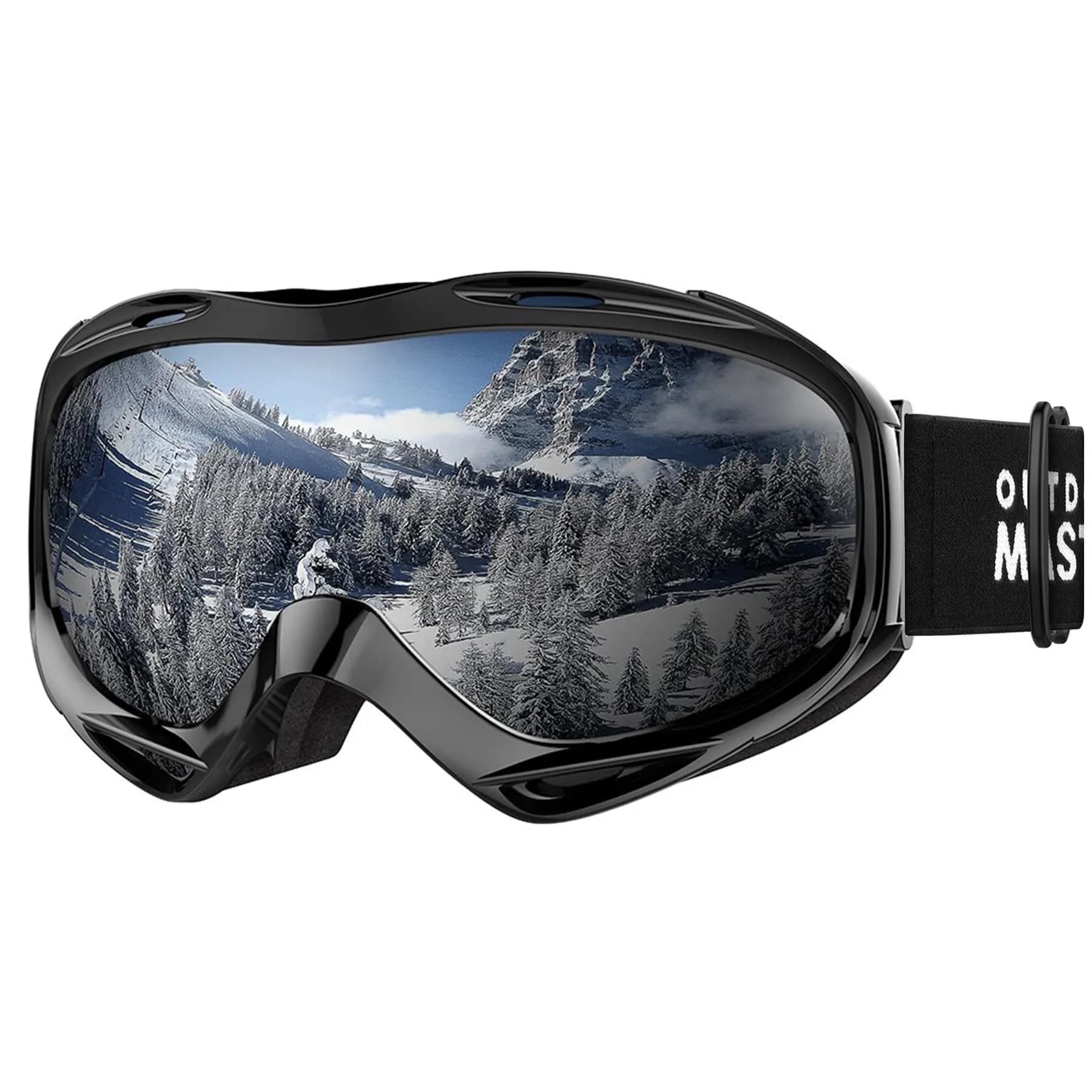 OutdoorMaster OTG Ski Goggles with Anti-Fog UV400 Protection for Men, Women & Youth | Helmet Compatible — A1-vlt 11%