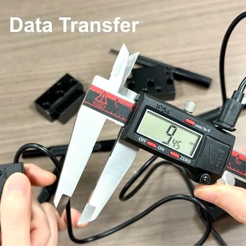 VINCA DCLA-1205 Digital Caliper 300mm (12 Inch) | IP54 Stainless Steel, Inch/Metric/Fraction Conversion thumbnail 8