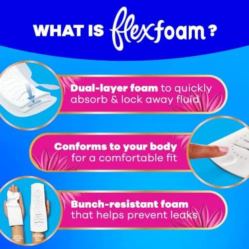 Always Feminine Pads Size 2 | Heavy Absorbency, Lightly Scented, 78 Count thumbnail 4